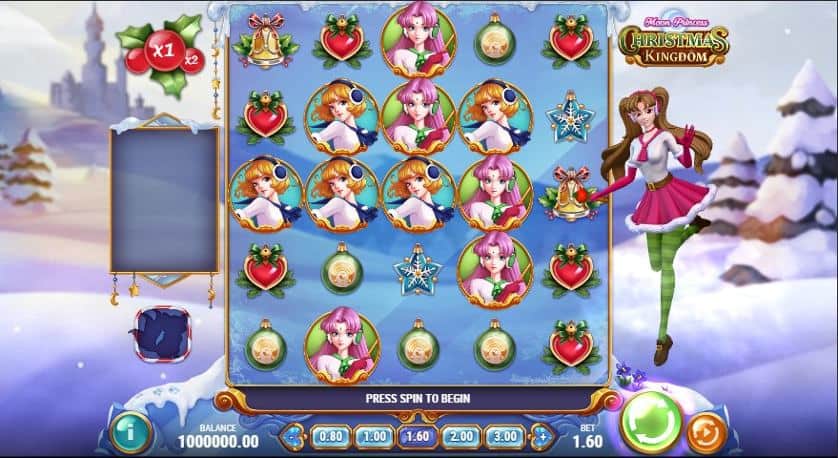 Igrajte brezplačno Moon Princess Christmas Kingdom