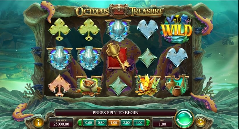 Igrajte brezplačno Octopus Treasure