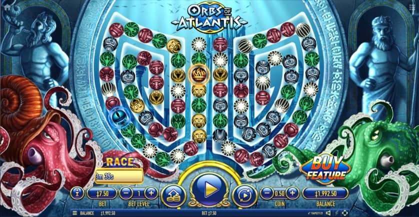 Igrajte brezplačno Orbs of Atlantis