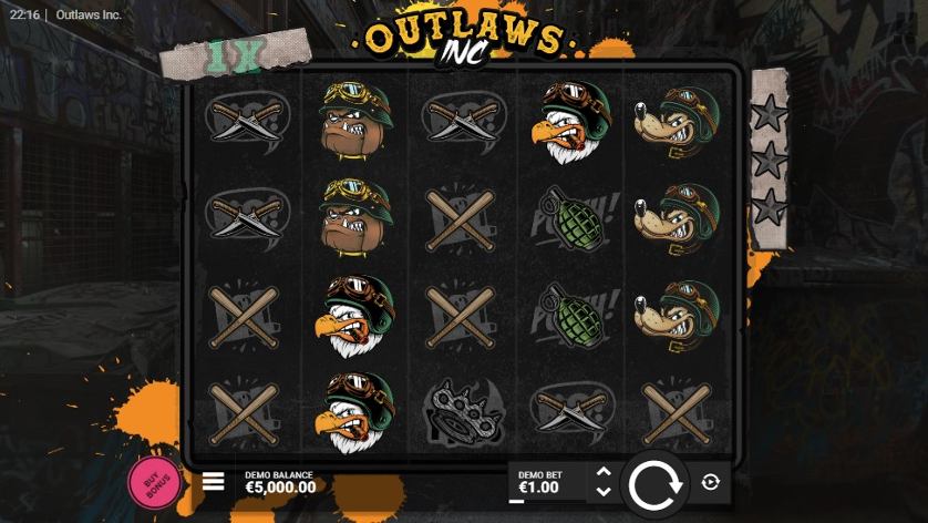 Igrajte brezplačno Outlaws Inc