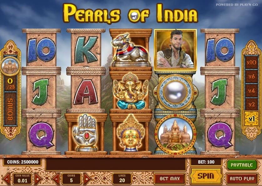 Igrajte brezplačno Pearls of India