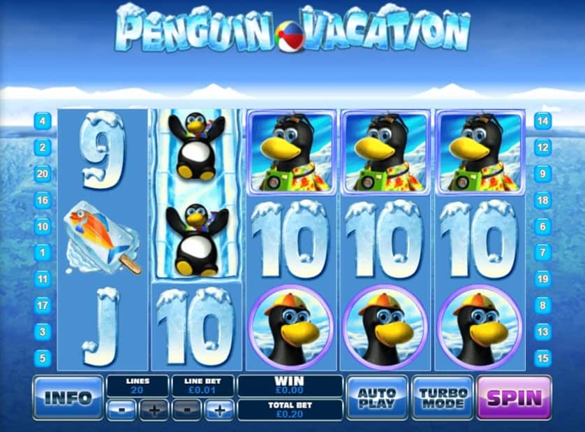 Igrajte brezplačno Penguin Vacation