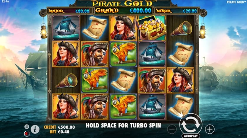 Igrajte brezplačno Pirate Gold