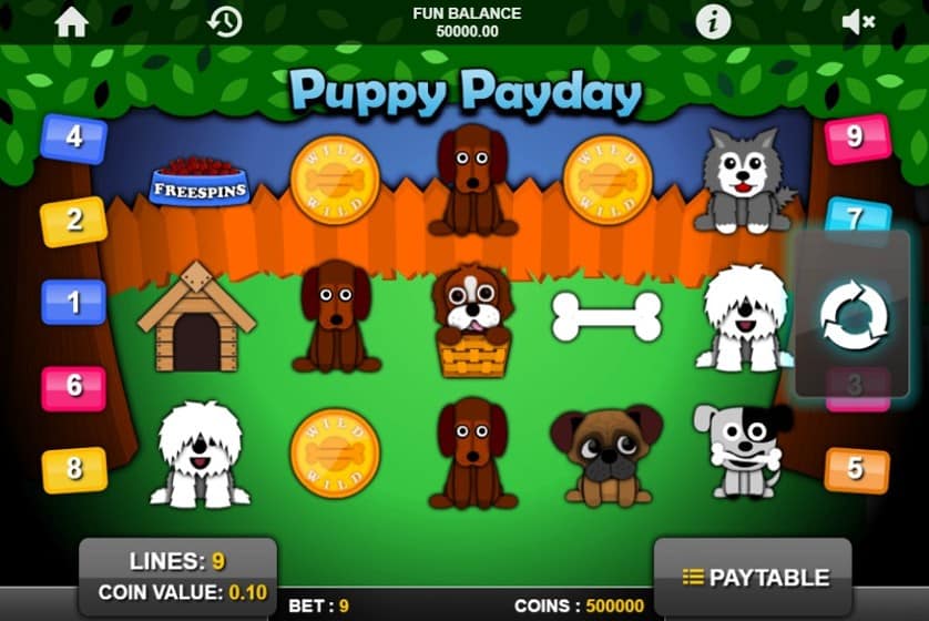 Igrajte brezplačno Puppy Payday