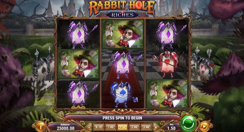 Igrajte brezplačno Rabbit Hole Riches