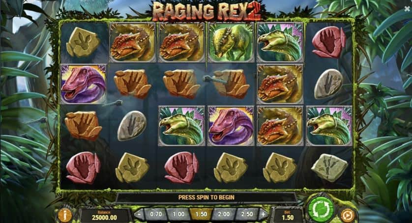 Igrajte brezplačno Raging Rex 2