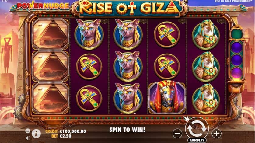 Igrajte brezplačno Rise of Giza PowerNudge