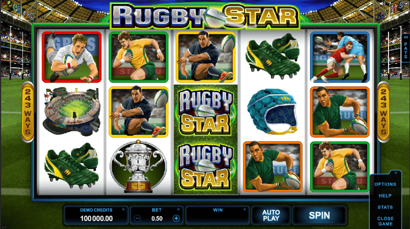 Igrajte brezplačno Rugby Star