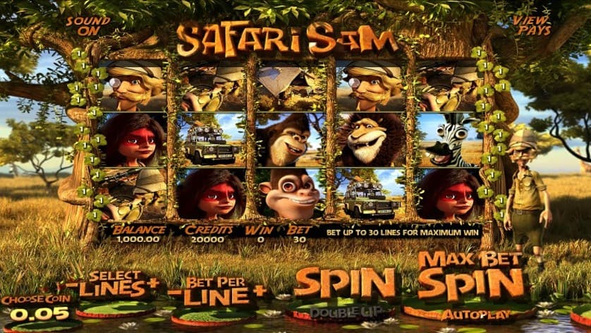 Igrajte brezplačno Safari Sam