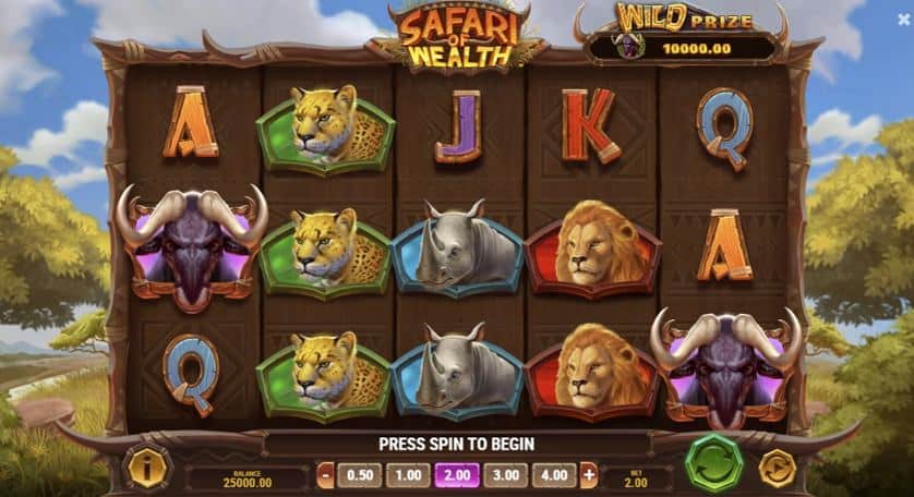 Igrajte brezplačno Safari of Wealth