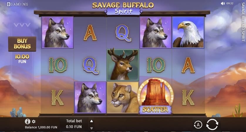 Igrajte brezplačno Savage Buffalo Spirit