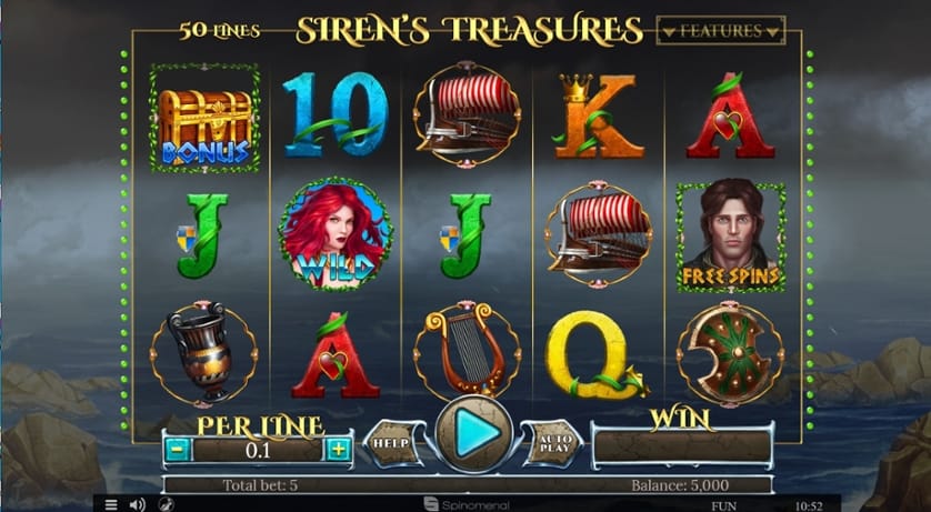 Igrajte brezplačno Sirens Treasures