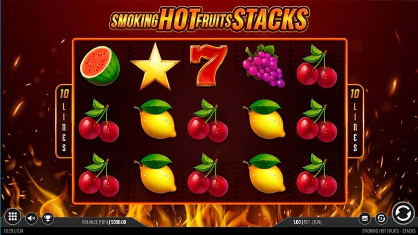 Igrajte brezplačno Smoking Hot Fruits Stacks