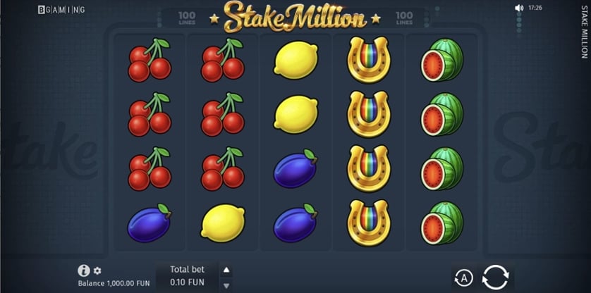 Igrajte brezplačno Stake Million
