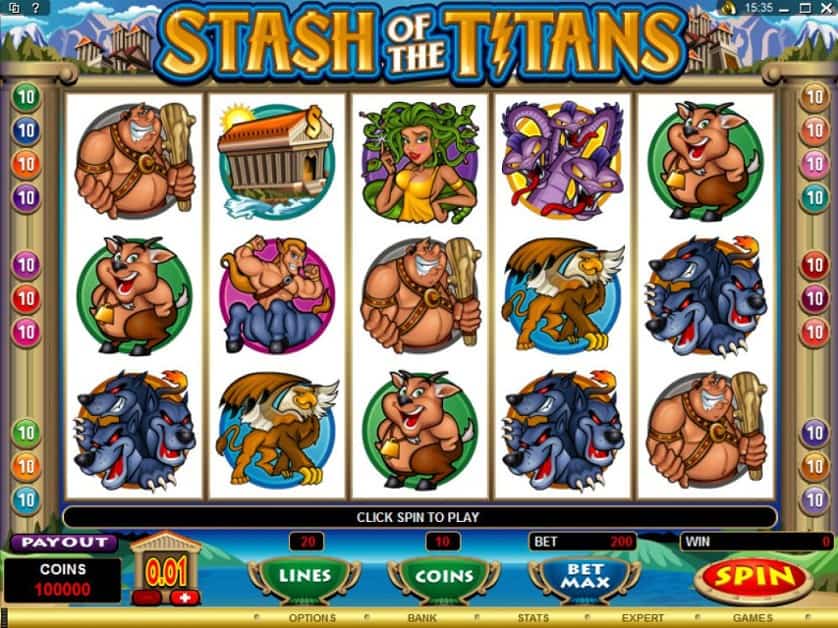 Igrajte brezplačno Stash of the Titans