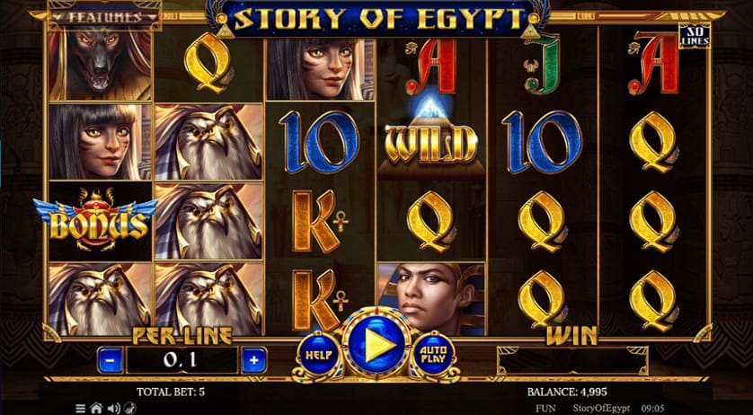 Igrajte brezplačno Story of Egypt