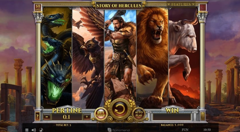 Igrajte brezplačno Story of Hercules