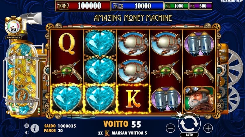 Igrajte brezplačno The Amazing Money Machine