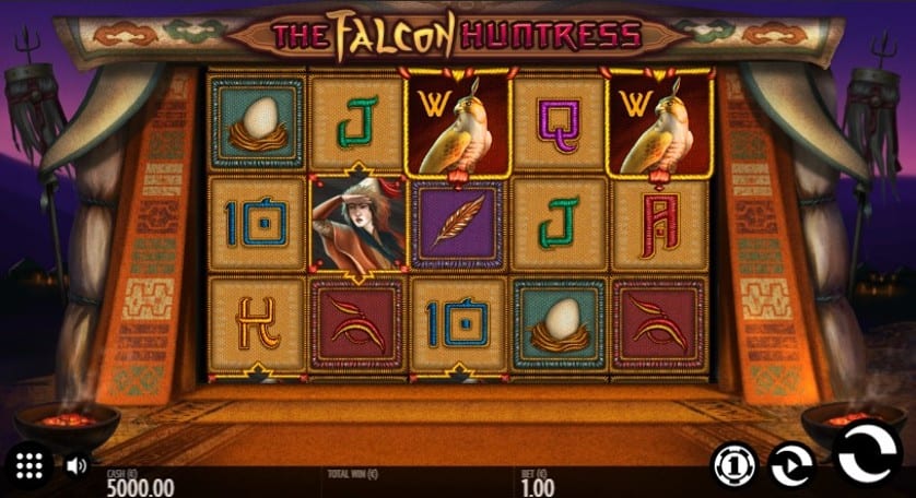 Igrajte brezplačno The Falcon Huntress