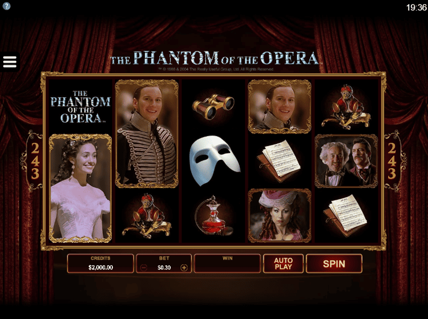 Igrajte brezplačno The Phantom Of The Opera