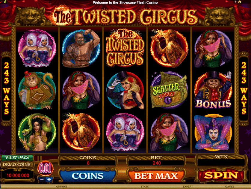 Igrajte brezplačno The Twisted Circus
