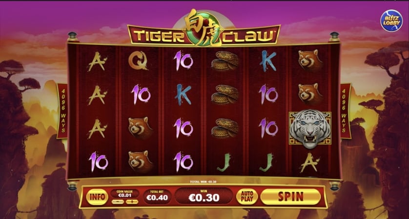 Igrajte brezplačno Tiger Claw