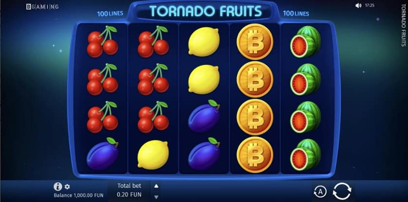 Igrajte brezplačno Tornado Fruits