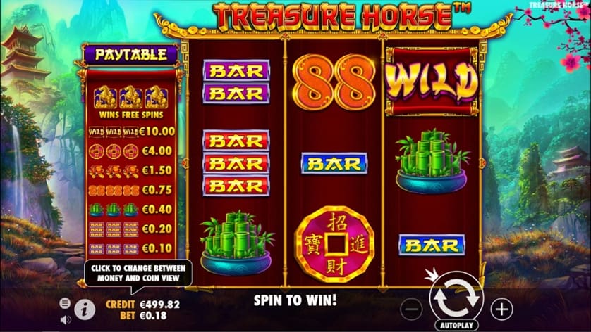 Igrajte brezplačno Treasure Horse