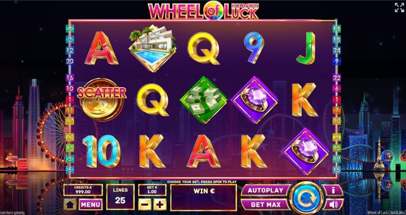 Igrajte brezplačno Wheel of Luck Hold & Win