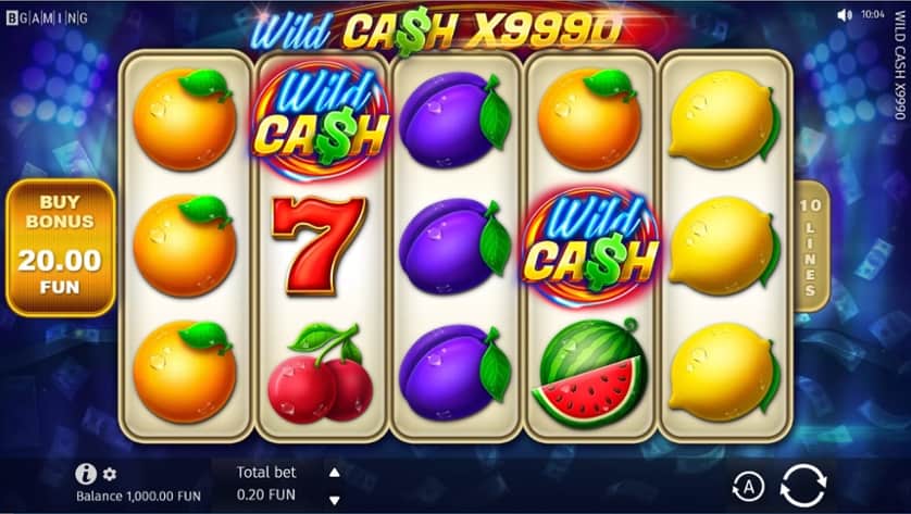 Igrajte brezplačno Wild Cash x9990