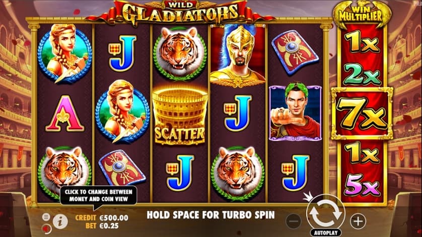 Igrajte brezplačno Wild Gladiators