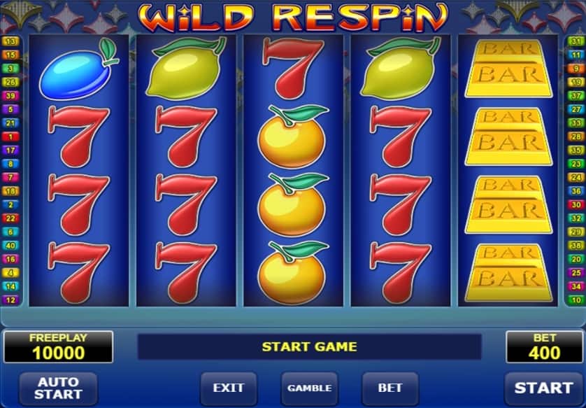 Igrajte brezplačno Wild Respin