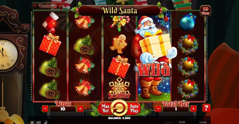 Igrajte brezplačno Wild Santa