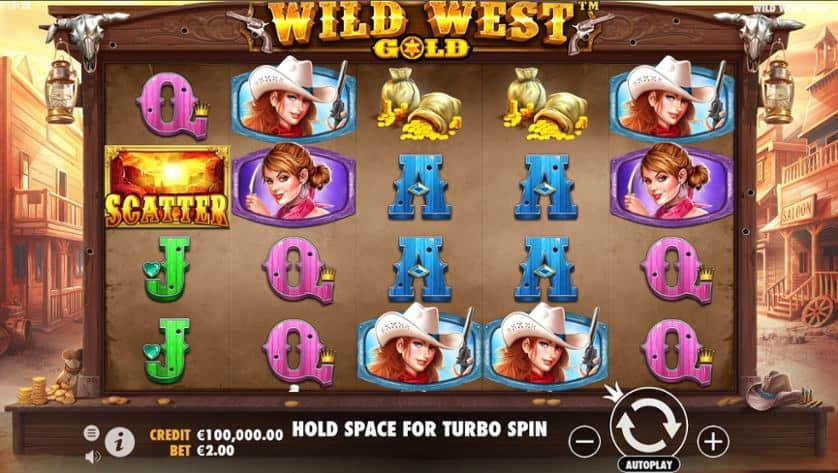 Igrajte brezplačno Wild West Gold
