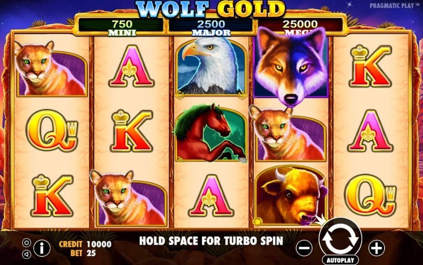Igrajte brezplačno Wolf Gold