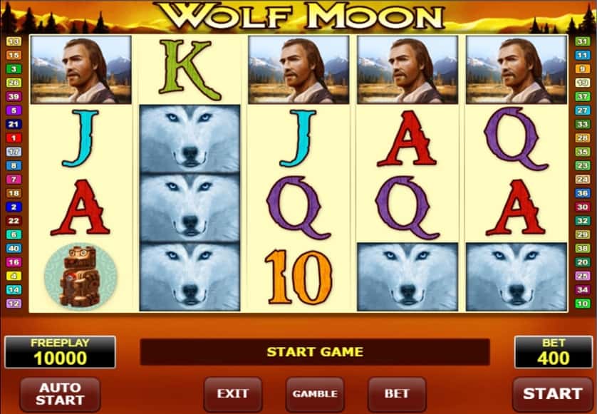 Igrajte brezplačno Wolf Moon