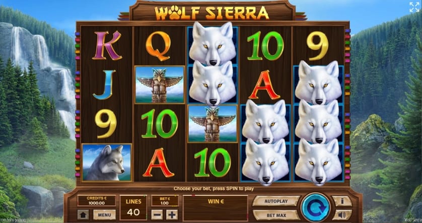 Igrajte brezplačno Wolf Sierra