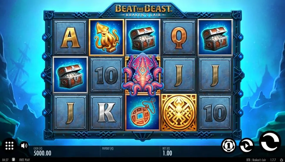 Igrajte brezplačno Beat the Beast: Kraken’s Lair