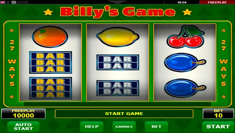Igrajte brezplačno Billy’s Game