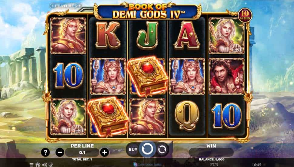 Igrajte brezplačno Book of Demi Gods IV – The Golden Era