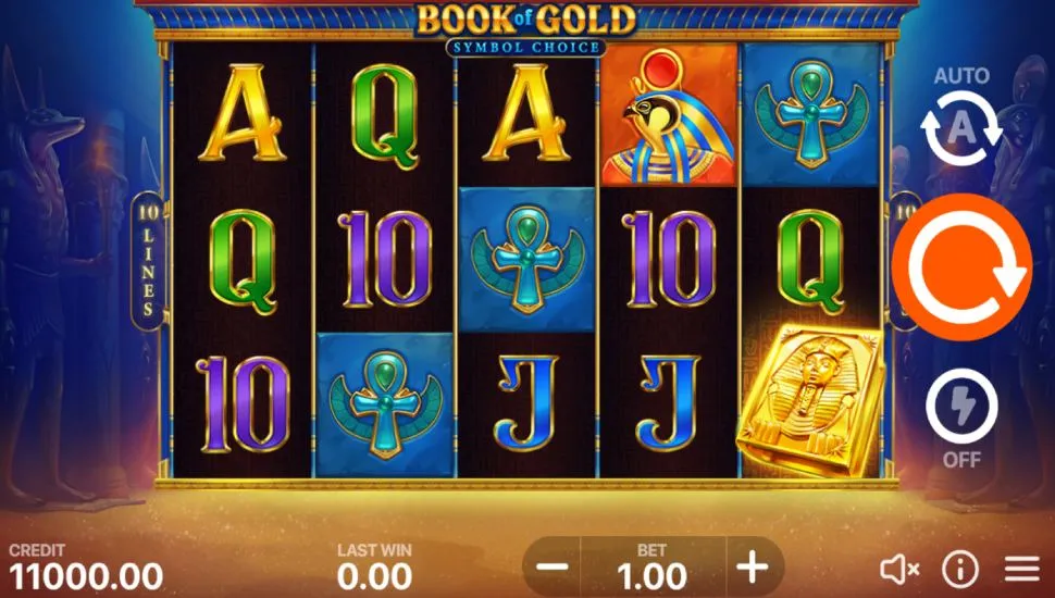 Igrajte brezplačno Book of Gold: Symbol Choice