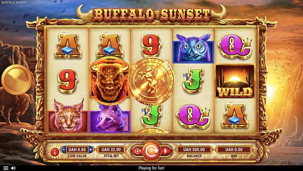 Igrajte brezplačno Buffalo Sunset