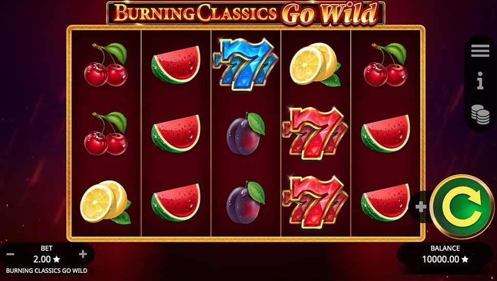 Igrajte brezplačno Burning Classics Go Wild