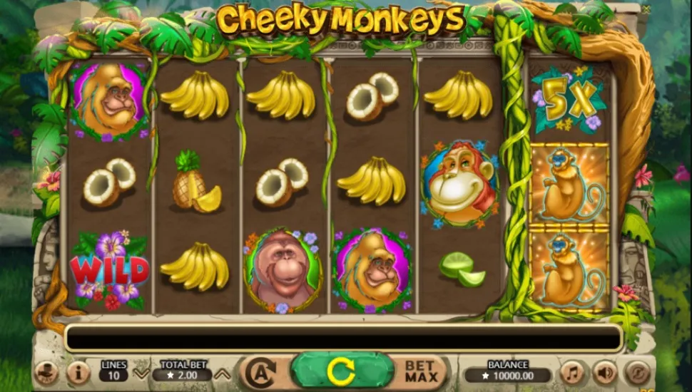 Igrajte brezplačno Cheeky Monkeys