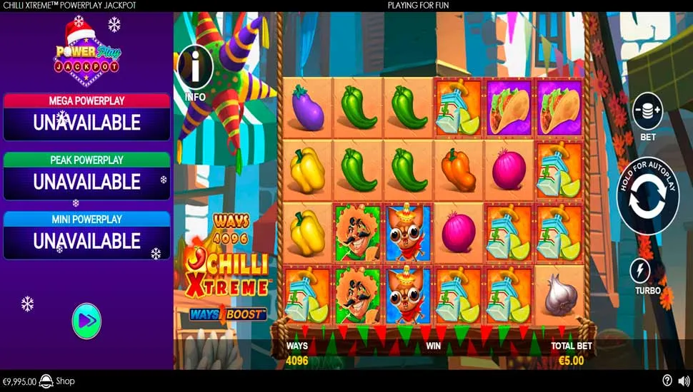 Igrajte brezplačno Chilli Xtreme PowerPlay Jackpot