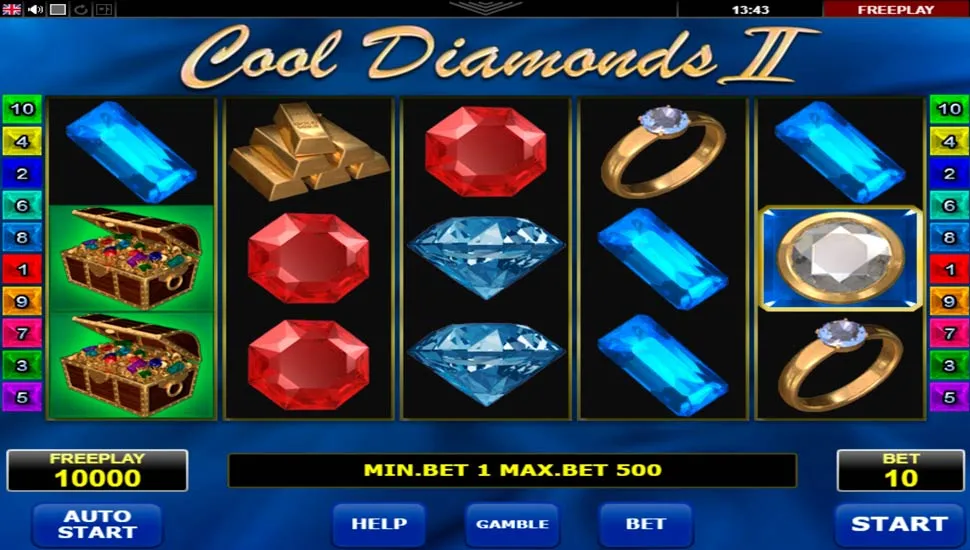Igrajte brezplačno Cool Diamonds II