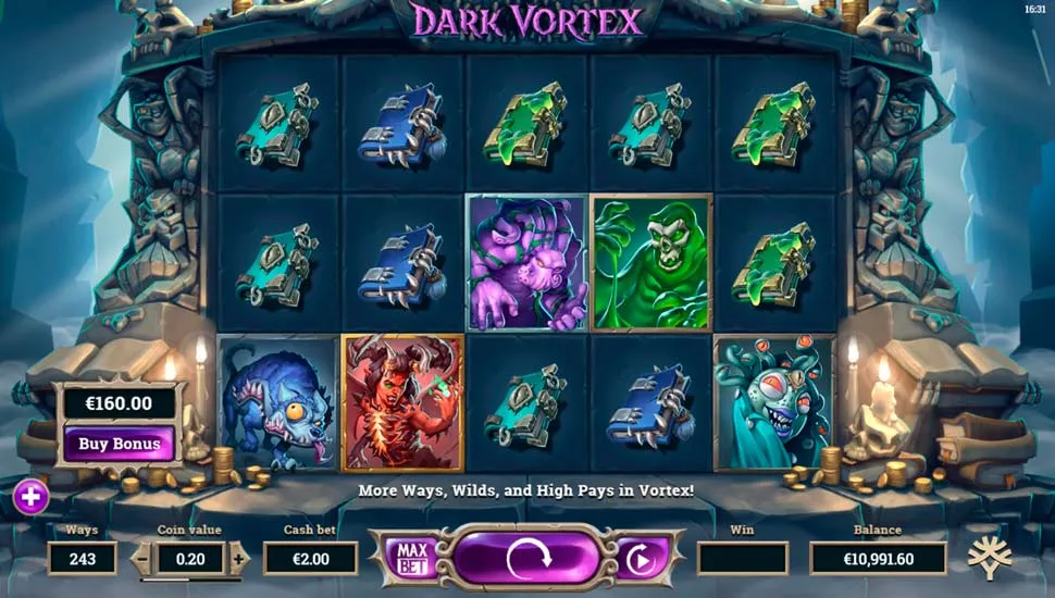 Igrajte brezplačno Dark Vortex