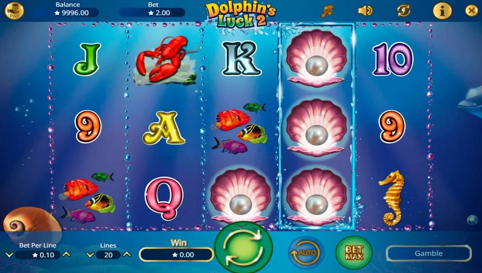 Igrajte brezplačno Dolphin’s Luck 2
