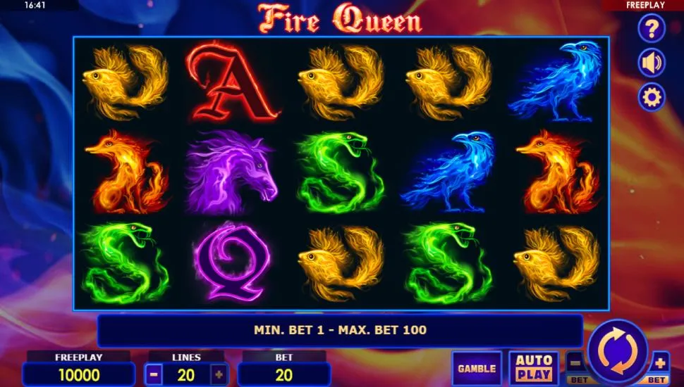 Igrajte brezplačno Fire Queen