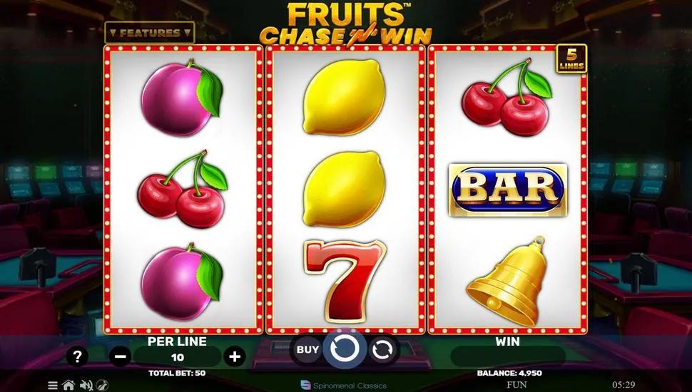 Igrajte brezplačno Fruits Chase ‘N’ Win